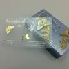 free sample CR80 Customized printing free shipping gold business card