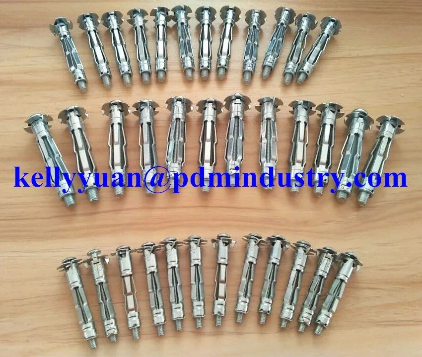 Metal Hollow Wall Anchor Cavity Wall Anchor M4 M5 M6 With Zinc Plating