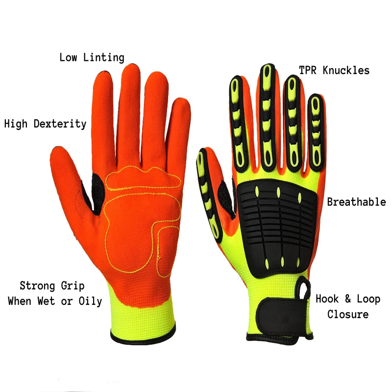 cut resistant mechanics gloves