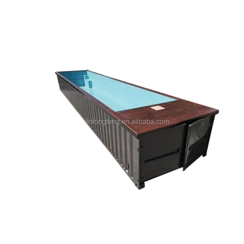 Conteneur Dexpédition Piscine 20ft 40ft Buy Piscine à Conteneurs