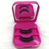 Custom Eyelash Packaging Box With Mirror 3D Mink Lashes