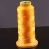 Orange Sewing Machine Thread of Weaving 100% Polyester For Quilting Stitching