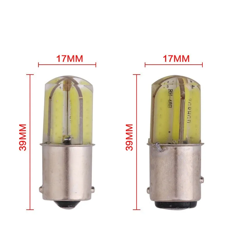 Led Bulb 5w Cob 42smd 42led Amber Led Strobe Lights 12v Flashing Car