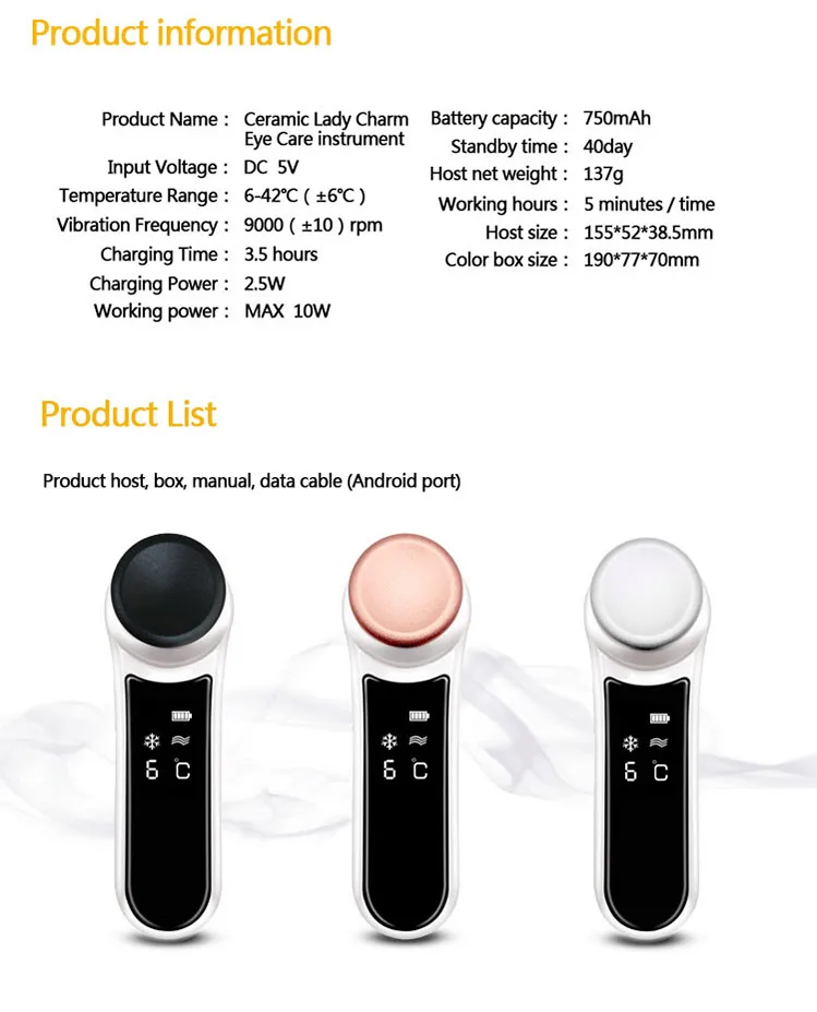 Eye Massager Multi-function Importer