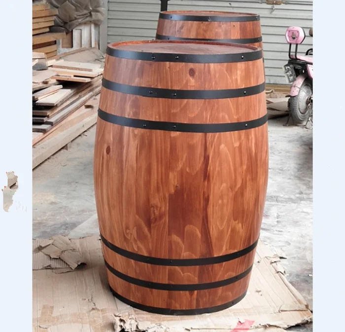 Decoration Half Barrel Solid Wood Custom Size,Color,Logo Buy Half