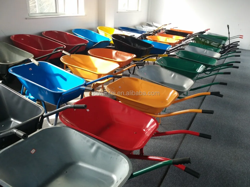 Australia Folding Wheelbarrow 200kg 100l Farm Tool Wheel Barrow Wb7007p