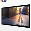 BNT 16:9 proportion 100 inch wall mount screen with velvet on the frame surface BETFS9-100
