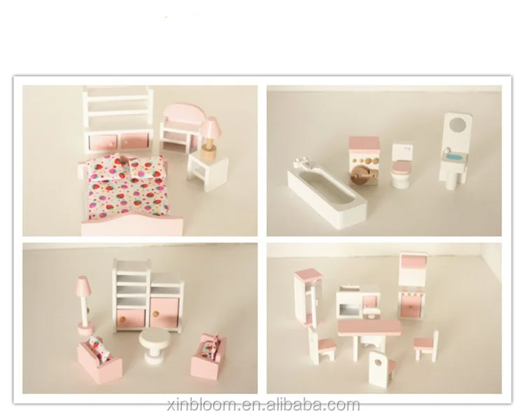 wooden doll house