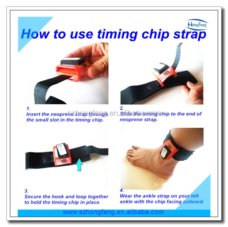 Triathlon Timing Race Chip Strap - Buy Timing Chip Band,Chip Strap ...