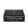 Yanling Intel J1900 Mini VPN Router 4 lan Fanless Linux Server mini computer Support HDD 2.5