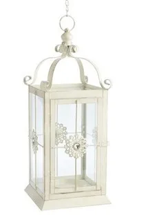 Antique White Metal Lanterns For Wedding Decoration Antique White Metal Lanterns For Wedding Decoration