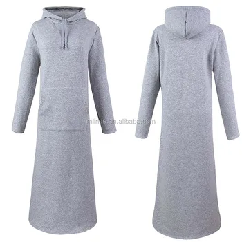 maxi hoodie dress