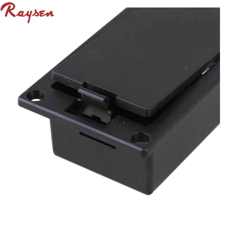 Black 9v Eq Battery Box Case Cover Holders For Guitar Bass Pickup Buy