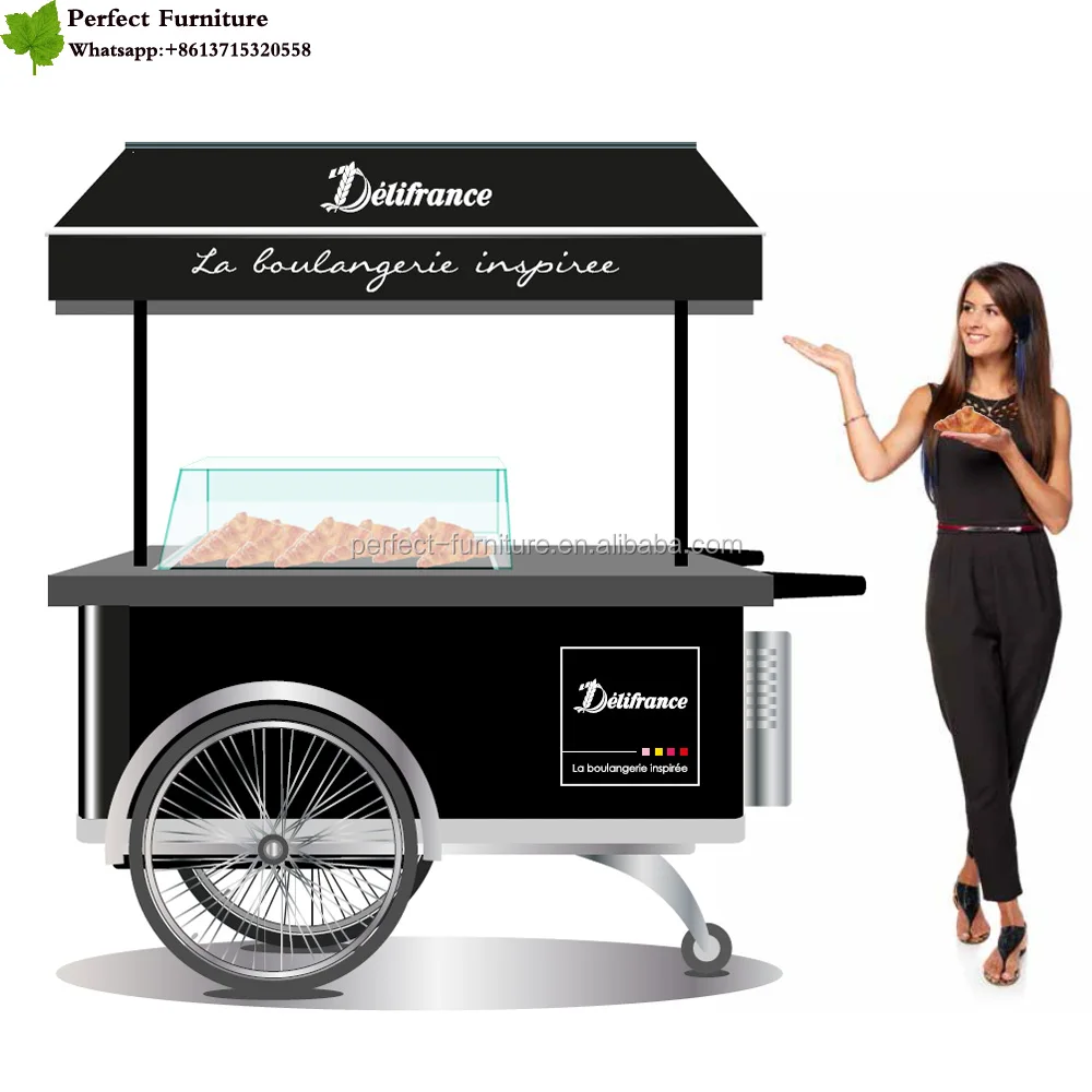 Muffin Wagon Merchandising In-Store  Food cart design, How to store bread,  Food cart