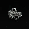 five petaled crystal flower coved components antique silver buy beads online cheap