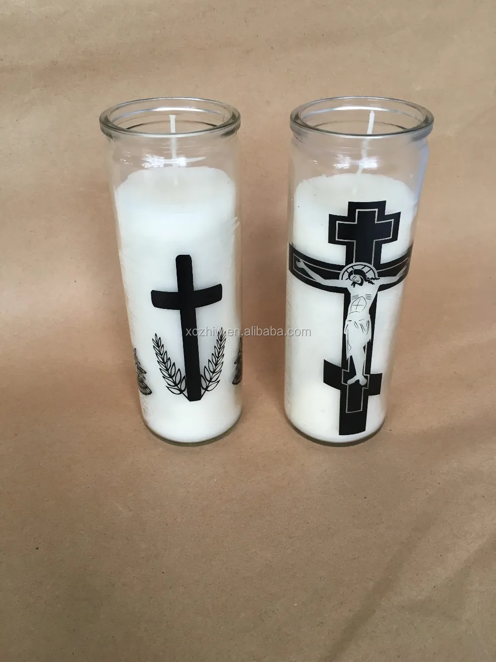 Custom 5 Days Religious Candle,Wholesale 5 Days Religious Candle,Glass
