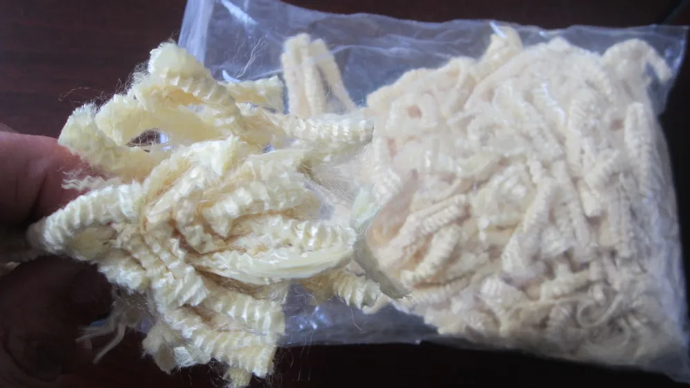 100 Waste and Recycled Twaron and Kevlar Mixed Para Aramid Fiber from