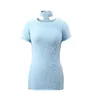 New Style Blue Unique Design Body corn Off Shoulder Long Neck Sweater