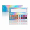 Creat your own 16 colors eyeshadow palette with matte eyeshadow glitter eyeshadow