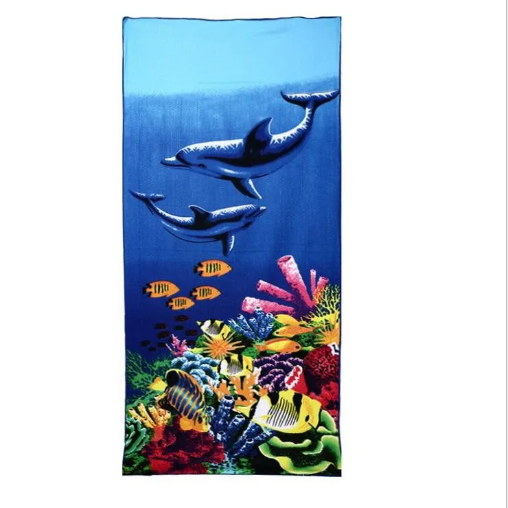 Customized 100% Microfiber Printed Beach Towel - Buy Beach Towel ...