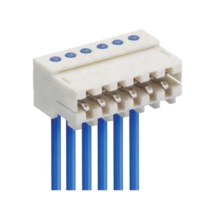 Lumberg Power connector with 2.54MM IDC flat Cable assembly for PCB wireharness manufacturer with WHMA/IPC620 - ANKUX.COM