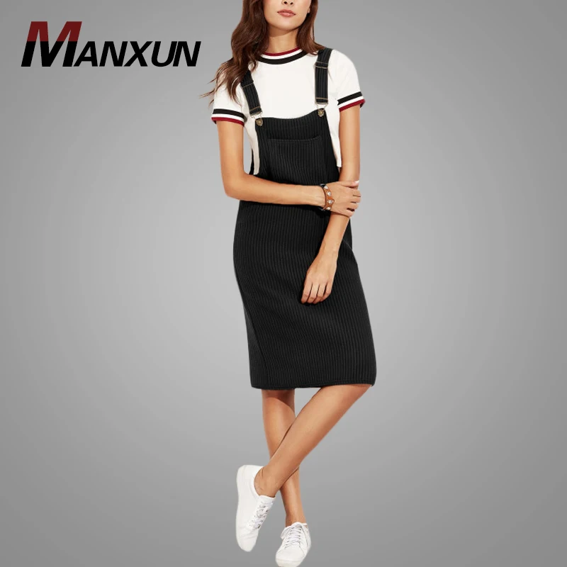 summer dungaree dress