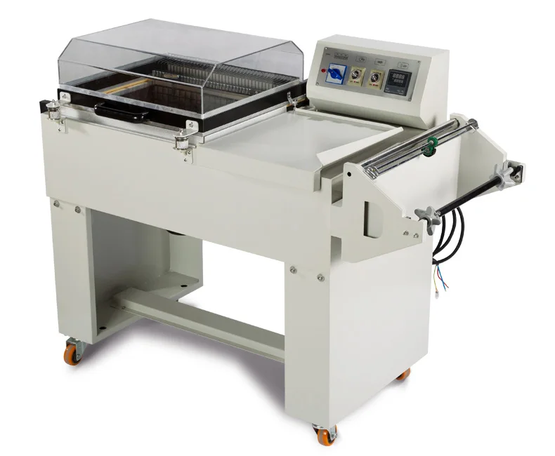 Semi Automatic L Sealer Heat Shrink Wrapping Machine For Cosmetic Box ...