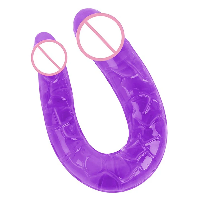 Silicon Realistic Vagina Dildo Dual Sided Life Size Artifical Vibrator Dildos Lesbian Double