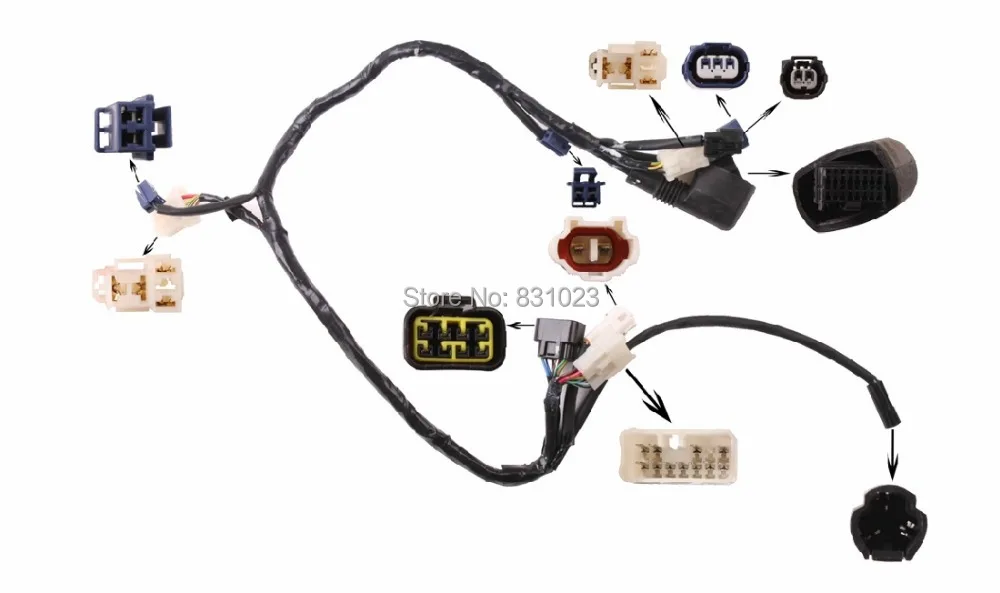 Инструмент соединительный кабель / линии для YZF600 R6 08 - 10 1 комплект