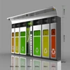 Airport special intelligent bottle recycling vending smart machines for PET bottle,can,metal,battery,book,water,sandwich,chips