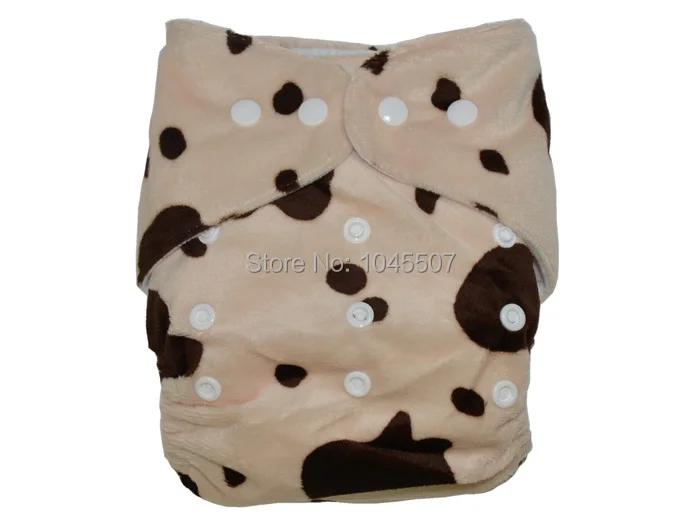Fashionable reusable nappies 6pcs diaper cover with 6pcs microfiber inserts baby cloth diapers fraldas descartaveis para