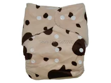 Fashionable reusable nappies 6pcs diaper cover with 6pcs microfiber inserts baby cloth diapers fraldas descartaveis para