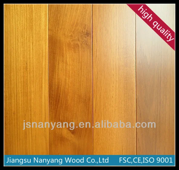With Ce Fsc Iso Certification Burma Teak Wood Price Engineered
