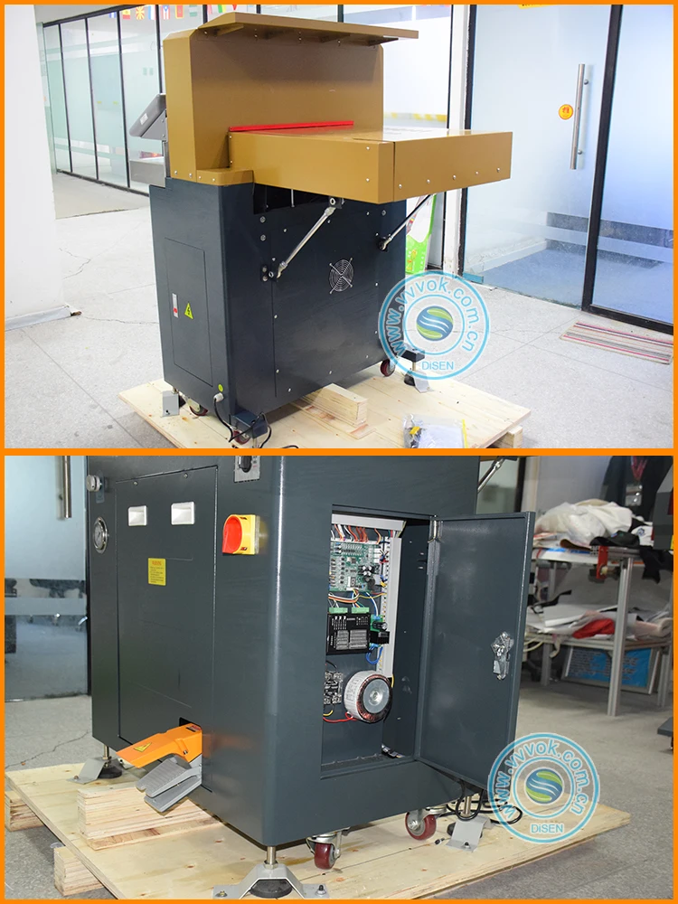 Automatic Quilling Money Cutter Paper Machine Hydraulic Program Control