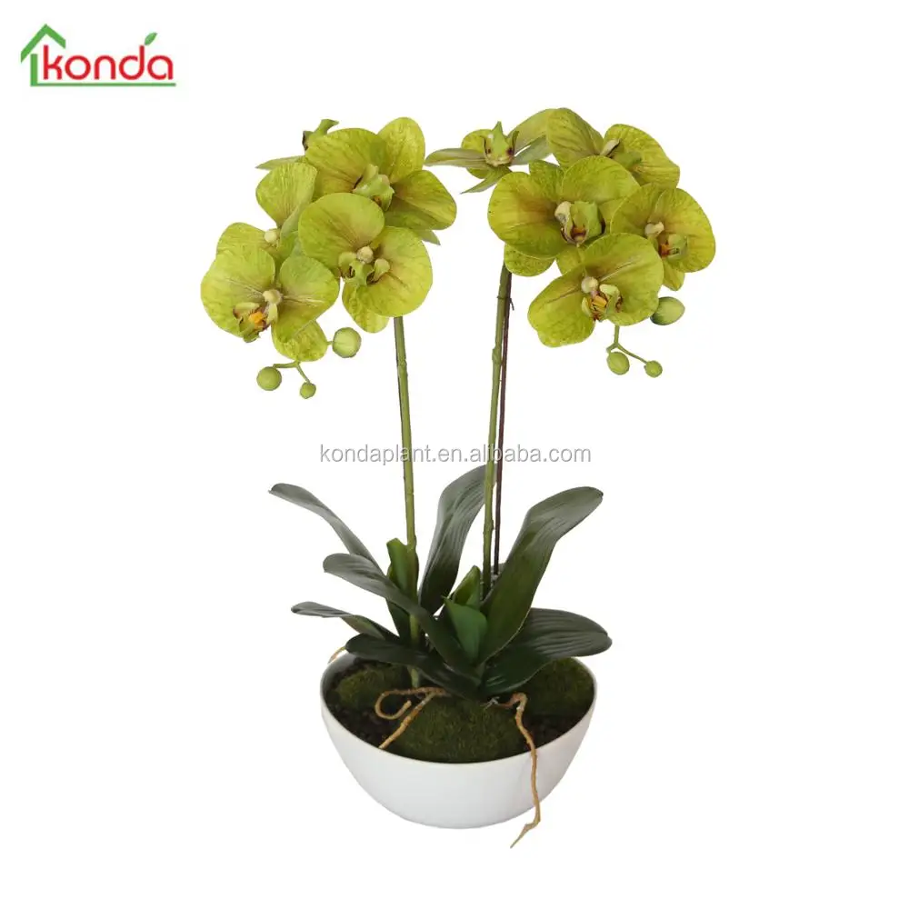 home decorating artificial flower moth orchid