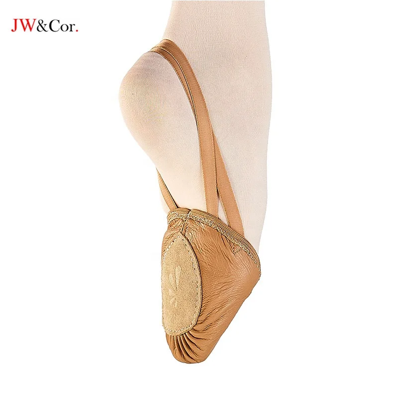 Jw Ladies Leather Half Sole Dance Shoes Ballet Shoes Buy Half Shoe