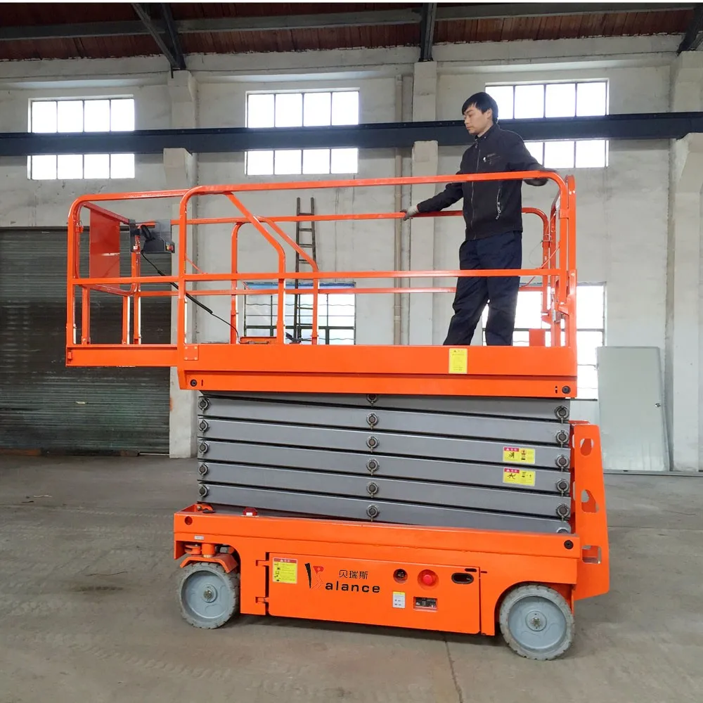 10m Self-propelled Scissor Lift Platform Automotive Lift Motorized Lift ...