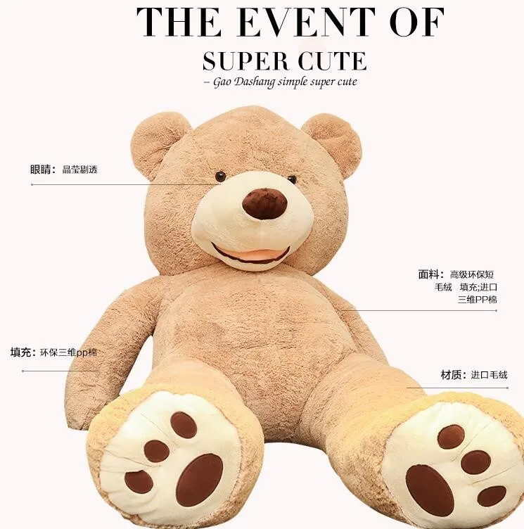 giant 7ft teddy bear