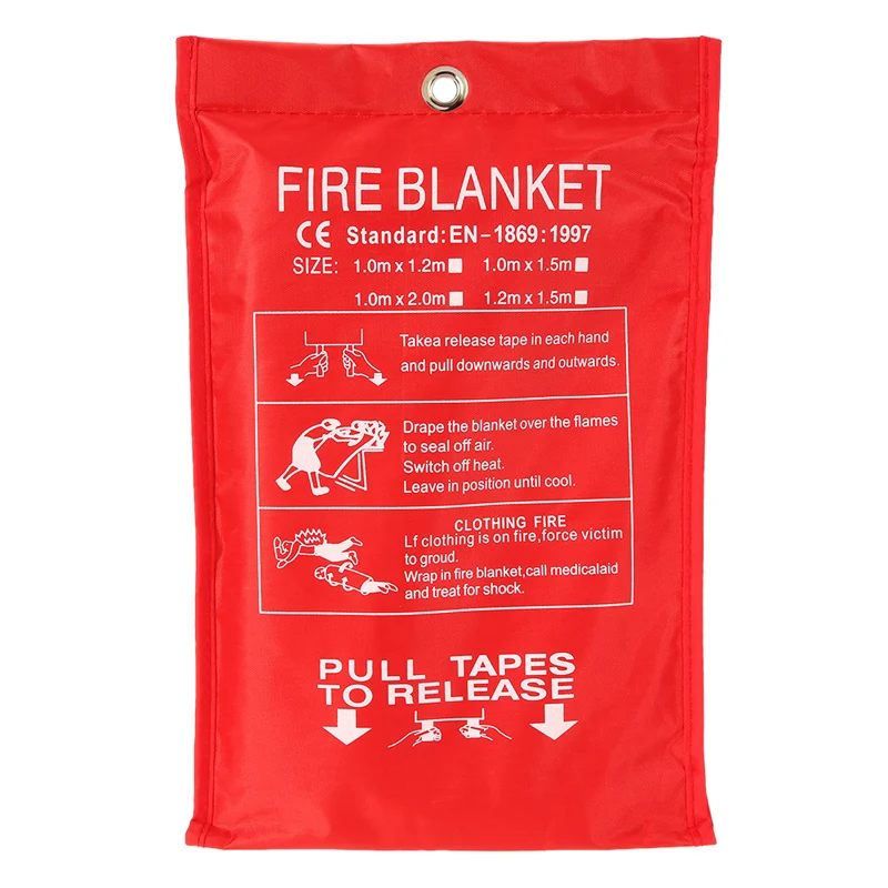 Wholesale En1869 Standard Emergency Fire Resistant Blanket/welding Fire