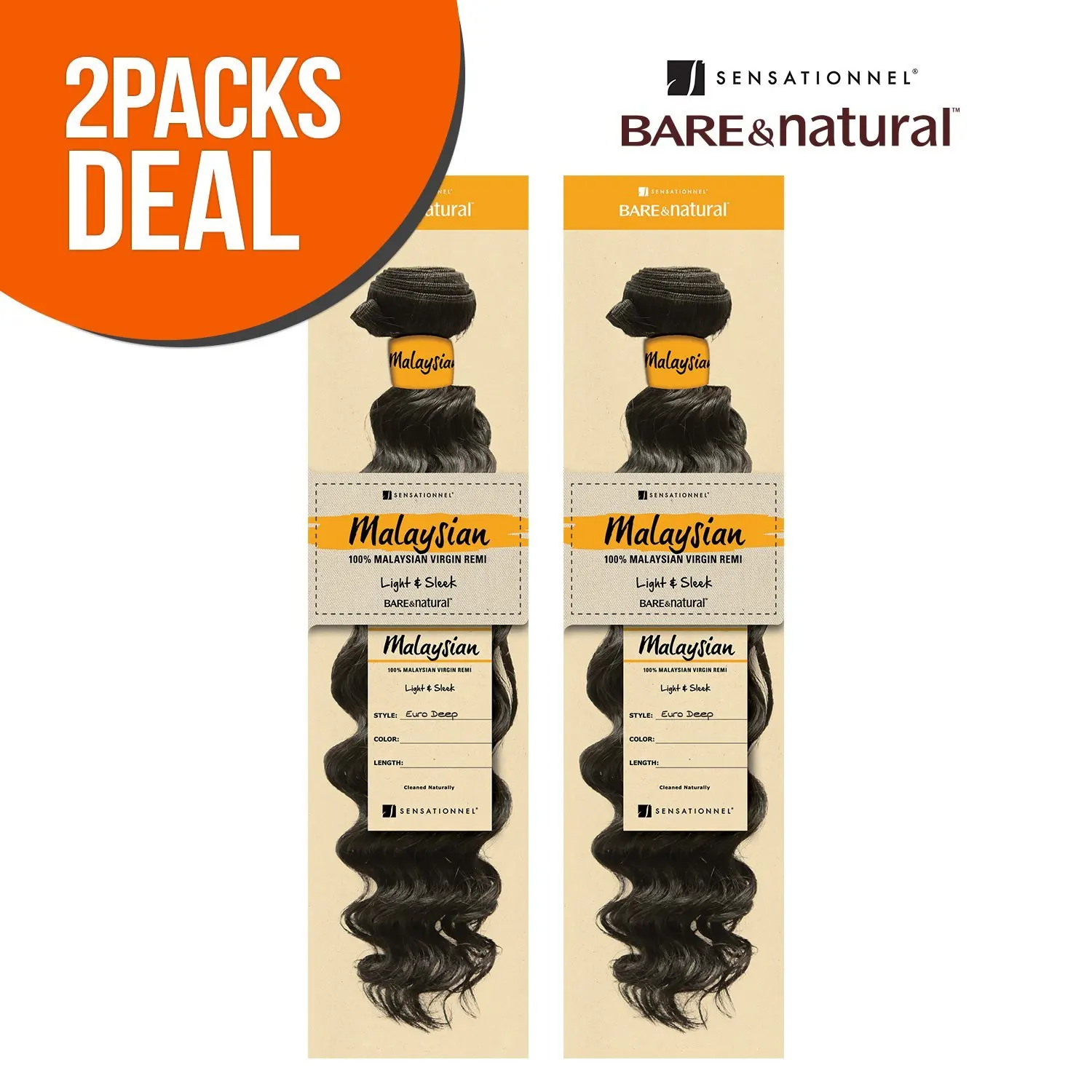 Buy 2 Pack Deals Sensationnel Unprocessed Malaysian Virgin Remy Human Hair Weave Bare Natural French Twist 14 Natural Black In Cheap Price On Alibaba Com