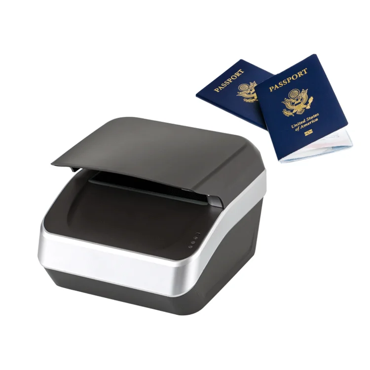 High Quality Desktop Passport Scanner OCR MRZ Recognition RFID Chip ...