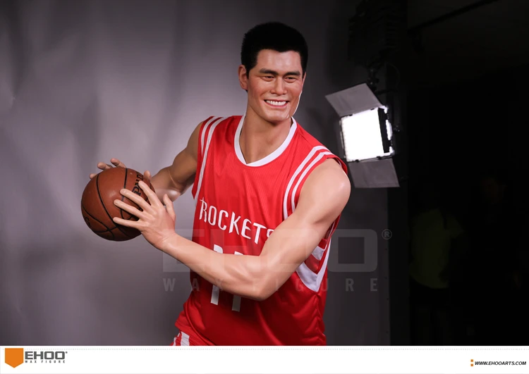 Nba Player Yao Ming Lifesize Wax Figure For Sale Buy Lifesize Wax