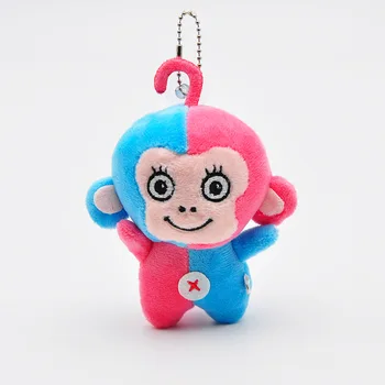 plush monkey keychain