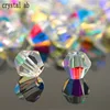 AAA quality 3 4 6mm Crystal Bicone Bead super shiny Glass Beads for Bracelet earrings rings making Jewelry DIY