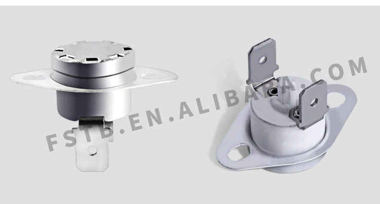 Thermostat De Contrôle De Température KSD301, Interrupteur Thermique, 250v, 10a, Normalement Fermé, 5 Pièces SwitchNC SwitchTemperature SwitchKSD301Thermostat SwitchControl