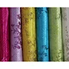 58/60" POLY CRYSTAL ORGANDY DESIGN METALLIC WOVEN FABRICS