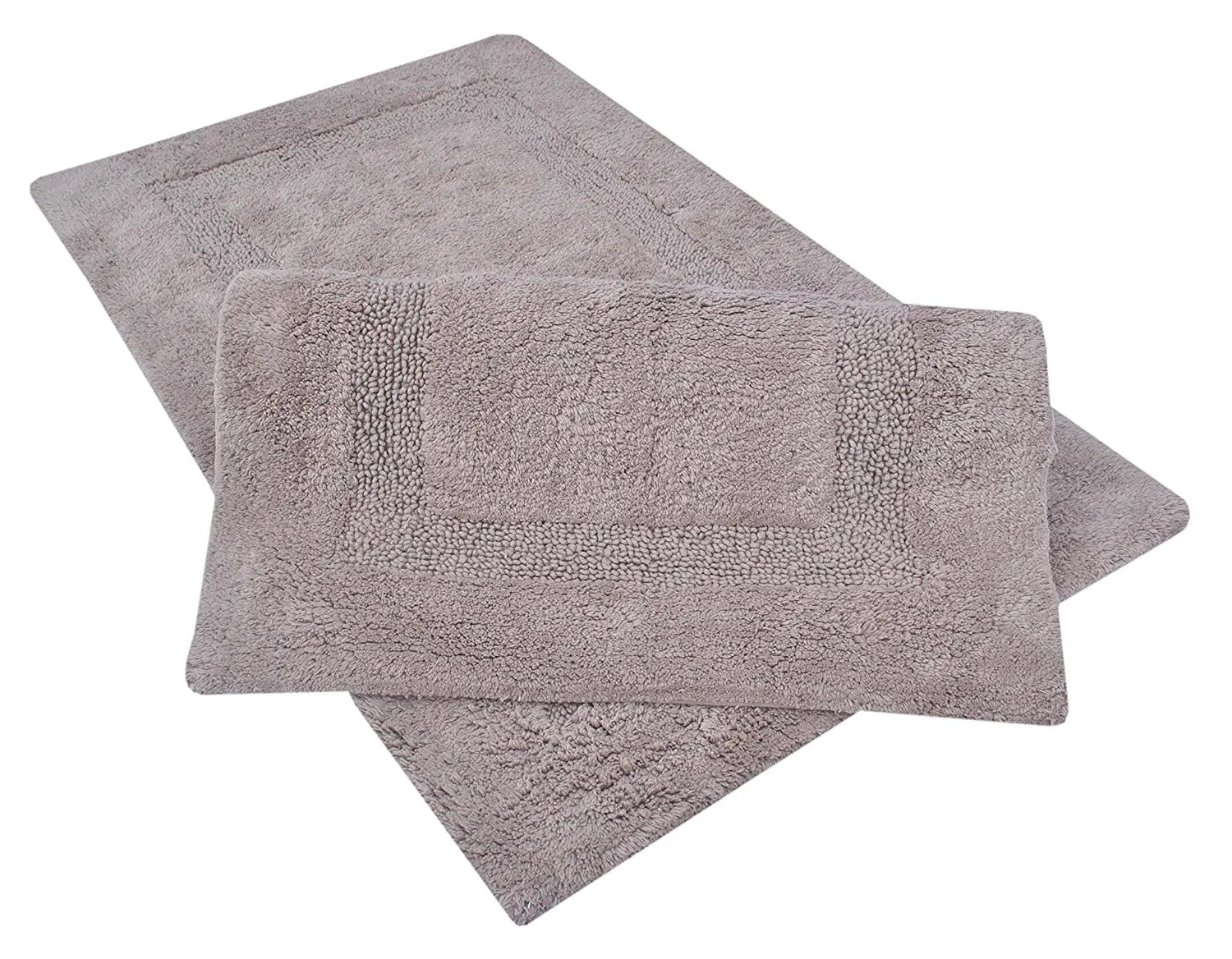 Fieldcrest Bath Rugs Find Deals On Line Get Quotations Set Of 2 Large 21 X 34 Inches 100 Cotton Tuffted Bath Rugs With Anti