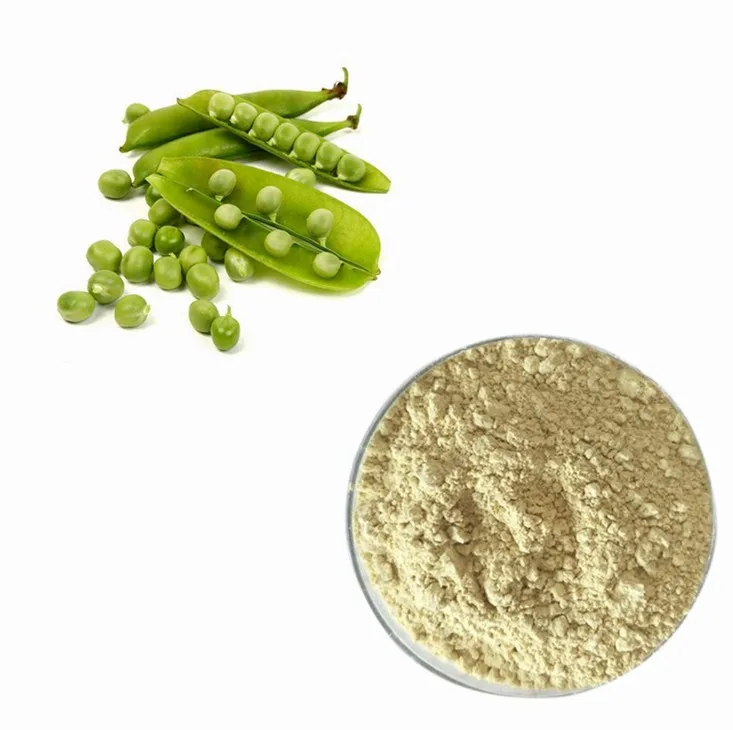100% pure yellow pea protein isolate organic powder for muscle