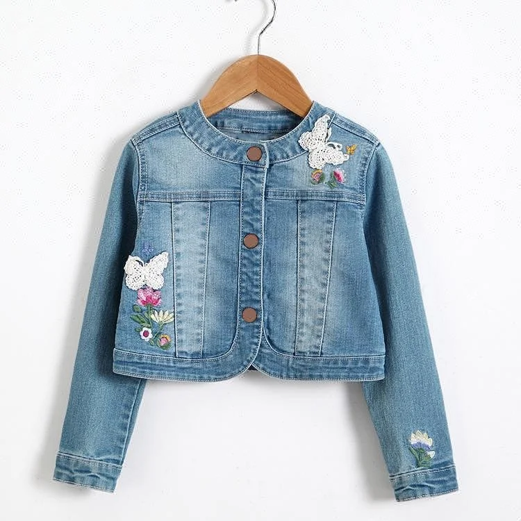 jaqueta jeans de criança