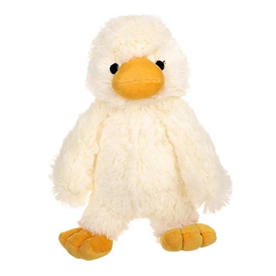 white plush duck